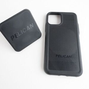 Pelican Protector Series iPhone 11 Pro Case‎ with EMS Car Vent Mount (Black)